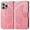 Pink, variant on Case for iPhone 16 Pro Max Wallet Case for Women, Leather Flip Phone Case with Kickstand Magnetic and Card Holder Protective Case Cover for iPhone 16 Pro Max 6.9 inch Butterfly Rose Gold SD