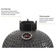 thumbnail image 2 of VESSILS 15 Inch Kamado BBQ Charcoal Grill with Built-In Thermometer, Grey, 2 of 6