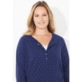 thumbnail image 4 of Catherines Women's Plus Size Suprema Snap-Placket Tee, 4 of 5