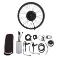 thumbnail image 1 of Modificación de batería de litio para moto de nieve de 20 pulgadas Kit de conversión de Motor de bicicleta eléctrica con rueda trasera de 20 pulgadas 48V 750W brillar, 1 of 10