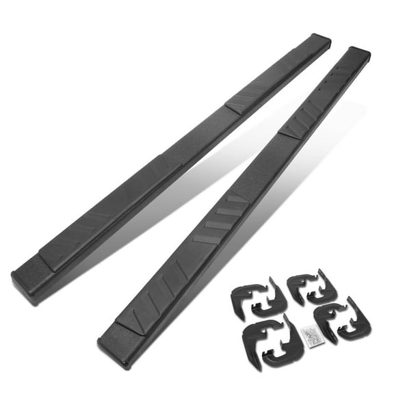 DNA Motoring 5" Side Step Nerf Bars Running Boards for 19-22 Silverado Sierra 1500-3500 HD Crew Cab