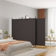 thumbnail image 4 of vidaXL Freestanding Folding Room Divider Fabric Privacy Screen Beige for Office, 4 of 28