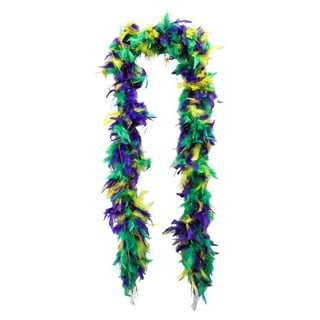 Mardi Gras Feather Boa - Poree's Embroidery