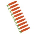 thumbnail image 2 of Juguete para gatos con forma de zanahoria y hierba gatera, resistente a mordeduras, cuerda de papel, juguete para masticar, para pulir las garras y limpiar los dientes, 10 unidades, 2 of 14