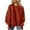 Red-Fashion Sweatshirts, variant on Xcmzpl Fleece Sweatshirts for Women Plus Size Solid Color Crewneck Sweatshirt Athletic Pullover Tops Work Long Sleeve T-shirts Early Fall Fashion