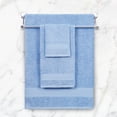 thumbnail image 4 of Everyday Home by Trident 6 Pc Bath Towel Set, 100% Cotton, Plush, Absorbent, Soft Comfort Bathroom Towels, Allure, 4 of 11