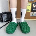 thumbnail image 3 of Massage Bubble Slides Slippers for Women Men, Funny Lychee Non-slip Spa Slippers,Gym House Slippers Shower Bedroom Slippers, Soft Pillow Stress Relief Slide,Reflexology Sandals for Ladies, 3 of 10