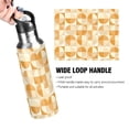 thumbnail image 4 of Yayeee 20oz Insulated Water Bottle Double Wall Stainless Steel with Flip Straw Lid, Geometric Circles, 4 of 7