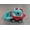 Orange, variant on STROLA Press and Go Dinosaur Construction Truck Toy for 1-3 Year Olds, Face Changing Excavator Vehicle with Whistle and Moving Joints, Yellow