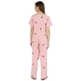 thumbnail image 4 of Inkmeso Womens Pajama Sets Soft Sleepwear Printed Sleep Top & Long Pajama 2 pc Pjs, 4 of 7