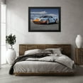 thumbnail image 3 of Stephen Chambers 32x25 Black Modern Wood Framed Wall Art Titled - Ford Gt40 2, 3 of 6