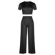 thumbnail image 4 of Traje de cintura con estampado floral de verano para mujer Traje casual de dos piezas a la moda Wmkox8yi bvn751, 4 of 8