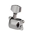 thumbnail image 4 of Ejoyous 6 Pieces Guitar String Tuning Pegs, Semi Closed Tuning Machine Machine Heads Tuners for Electric Guitar Acoustic Guitar Replacement Parts, 4 of 7