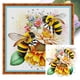 thumbnail image 1 of Hilo de bordar algodón completo 18CT impreso pareja abejas punto de cruz 30x30cm, 1 of 9