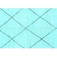 thumbnail image 1 of Ahgly Company Indoor Rectangle Oriental Light Blue Modern Area Rugs, 5' x 7', 1 of 4