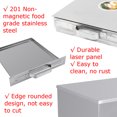 thumbnail image 4 of 1 Layer Stainless Steel Rice Noodle Roll Steamer Kitchen Vermicelli, 4 of 8