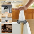 thumbnail image 6 of BENTISM 10 Powerful Spraying Jets 360° Rotating Cup Rinser for Sink, 6 of 9