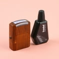 thumbnail image 3 of ARLUCKAT Personalized Custom Signature Stamp Self Inking Brown Plastic Custom Your Name, 3 of 9