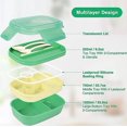 thumbnail image 2 of Bento Box Adult Lunch Box, 64oz Lunch Containers For Adults, Bento Lunch Box, 2 of 5
