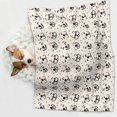 thumbnail image 6 of Naloa DOGS FACE Dog Blanket, 3 Sizes Cat Blanket for Indoor Cats Large Medium Small Dog Gifts-Medium, 6 of 8