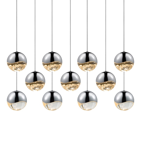 Sonneman Lighting SON-2922.01-LRG 11-Light Rectangle Large LED Pendant