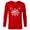 New Red, variant on Marvel Hawkeye Snowflake Puppy Holiday - Long Sleeve T-Shirt for Men – Customized-Royal