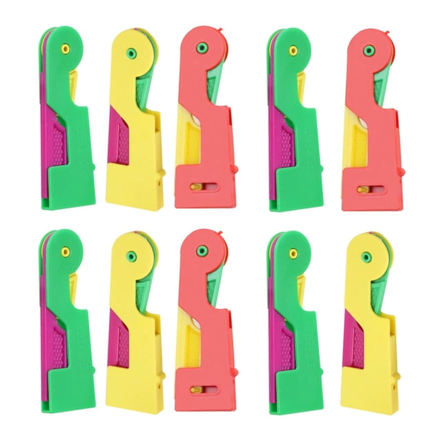 Automatic Needle Threader Sewing Machine Needle Threader Plastic Needle Threaders For Hand Random Color Needle Threader Sewing Tool For DIY Embroidery