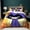 Color2, variant on 3pcs Teen_Titans Duvet Cover Set Full Cozy Soft Lightweight Bedding Set All Season Comfortable Quilt Cover with Zipper