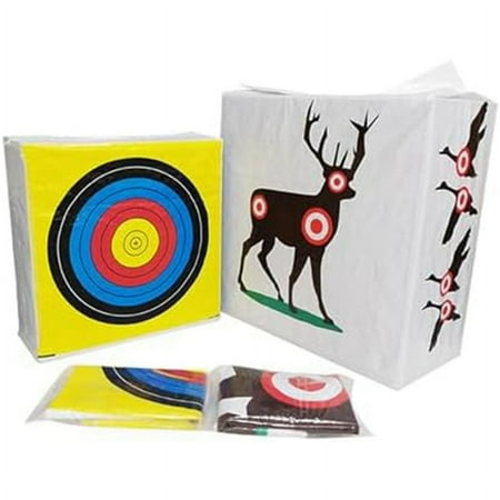 Winyuyby Range Archery Bag Target Replacement Cover with 2 Sides Easy to Transport Range Archery Target Cover for Outdoor SportsB