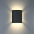 thumbnail image 2 of Eurofase Lighting 34174 13" Tall Led Outdoor Wall Sconce - Grey, 2 of 5