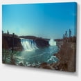 thumbnail image 2 of Niagara Falls Viewed from Canada - Large Seascape Art Canvas Print, 2 of 3