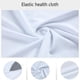 thumbnail image 3 of Sonducket Conjunto de ropa interior térmica de primera capa de invierno, trajes de ropa, calzoncillos largos, entrenamiento, ciclismo, correr, Uniforme atlético Blanco Adultos/XXL, 3 of 6