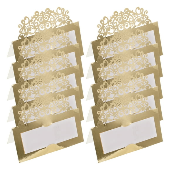 WORGEOUS  20 Pcs Wristband Buckles for Event Wedding Place Card Dinner Party Baby