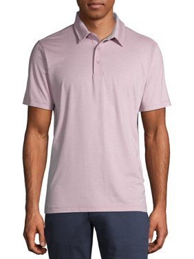 George Men's and Big Men's Short Sleeve Core Poly Polo Shirt, Up to Size 3XL