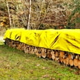 thumbnail image 4 of Heavy Duty Yellow Canopy Top Premium Sun Shade Tarp, 4 of 5