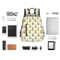 thumbnail image 4 of Balery Avocado Playing Music Mochila ligera para hombre y mujer: duradera e impermeable, ideal para la escuela, el trabajo, viajes y uso diario., 4 of 7
