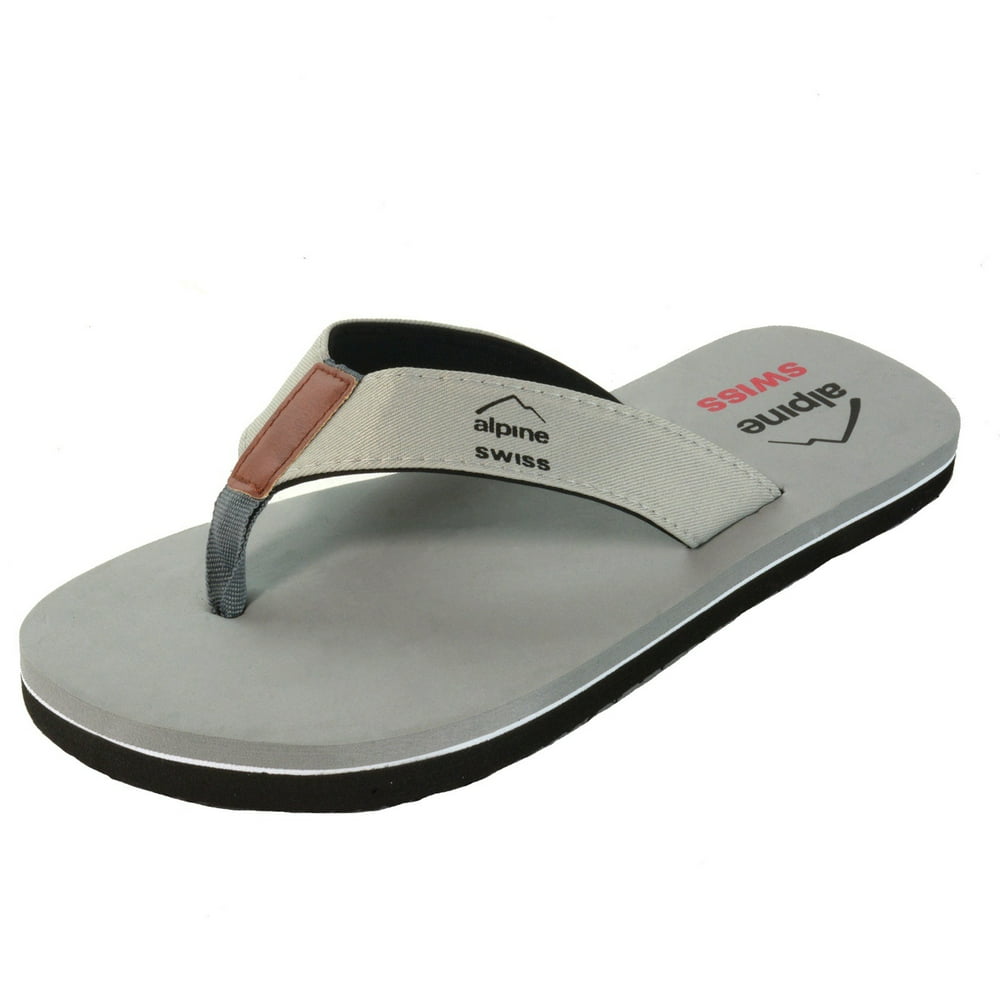 alpine swiss men's flip flops