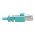 thumbnail image 4 of Tripp Lite 2ft Cat.6a Snagless Shielded STP Network Patch Cable, Aqua, 4 of 4