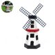 thumbnail image 3 of Molino De Viento, Luz Solar, Farol De Molino De Viento Único, Lámpara De Molino De Viento De Resina Decorativa Impermeable Para Jardín Al Aire Libre, Parque, Patio Trasero Monstrate HA017069-00, 3 of 6