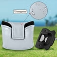 thumbnail image 6 of Haosy Baby Blue Golf Mallet Putter Cover Strong Magnetic Leather Golf Club Headcover Closure, 6 of 7