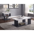 thumbnail image 3 of Acme Furniture 82170 Coffee Table, Gray & White High Gloss, 3 of 4