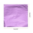 thumbnail image 2 of Uxcell Gold Leaf Foil Sheet, Peach Purple Leaf Papers, 5.5 x 5.5inch for Art Decoration, Sculptures, Painting, 2 of 5
