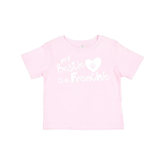 Inktastic Bestie Frenchie Boys or Girls Toddler T-Shirt
