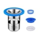 thumbnail image 2 of 304 Stainless Steel Floor Drain Core Deodorant Insect Proof Bathroom Deep Water Seal Bathroom Sealed Sewer Sink Deodorant Cover, 2 of 11