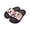 Cute Cartoon Panda with Rainbow & Star Pattern, variant on Cute Cartoon Panda Rainbow Kids Slide Sandals - Non-Slip Soft EVA Summer Slides for Beach Pool & Indoor Daily Wear