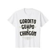 thumbnail image 1 of Cotton Short Sleeve T-Shirt Chubby, Handsome and awesome - Funny Mexican T-Shirt, 1 of 7