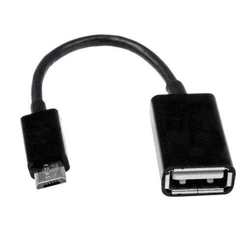 PRO OTG Cable Works for Sony D2306 Right Angle Cable Connects You to Any Compatible USB Device with MicroUSB Cable!