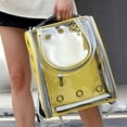 thumbnail image 4 of Deluxe Pet Carrier Cats Dogs Bubble Capsule Backpack Bag Handbag Yellow, 4 of 8