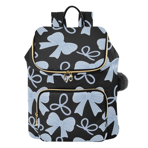 ALAZA Blue Bows Travel Backpack Laptop Bag Large Capacity Daypack