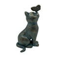 thumbnail image 1 of Figuritas de Gato de Resina Ehuebsd Esculturas Artesanales para Jardín Interior y Exterior, 1 of 9